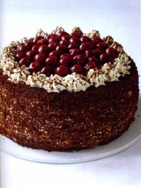 Black Forest Gateau from MasterChef KITCHEN BIBLE, Everything you need to know to become a MasterChef in your own kitchen (Dorling Kindersley hardback, Ã‚Â£26/Ã¢â€šÂ¬30)